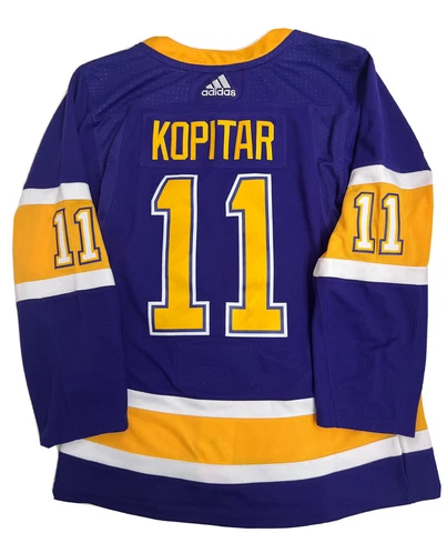 NEW KOPITAR SIZE 42 LOS ANGELES KINGS AUTHENTIC ADIDAS REVERSE RETRO JERSEY NWT Cover