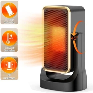 1500W Portable Electric Space Heater Garage Hot Air Fan for Indoor Large Room - Picture 1 of 11