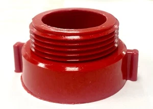 1-1/2" Female NPSH x 1-1/2" Male NHT Polycarbonate FIRE HOSE/HYDRANT ADAPTER - Picture 1 of 3