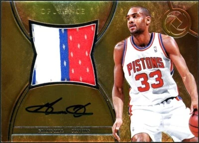 2017 Panini Opulence PS-GHL Grant Hill Precious Swatch Signatures Silver #'d /15 - Image 1 of 2