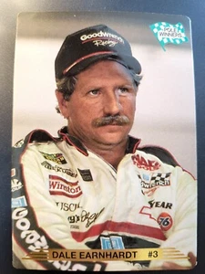 Tarjeta de ganador de poste Busch NASCAR 1993 llena de acción Dale Earnhardt Sr #138 - Imagen 1 de 2