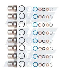 03-10 6.0L Powerstroke Diesel Alliant Power Fuel Injector Orings & OEM Sleeves 8 - Picture 1 of 4
