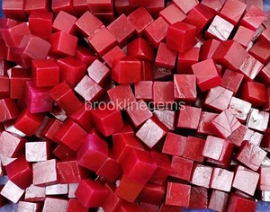 Piedra preciosa suelta certificada rubí rojo natural teñida en bruto k - Imagen 1 de 27