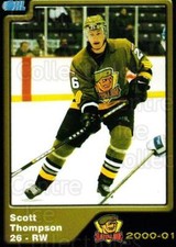 2000-01 Brampton Battalion #22 Scott Thompson