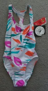 NWT NEW Speedo swimwear authentic archive collection 1980's sz 10 high leg - Picture 1 of 8