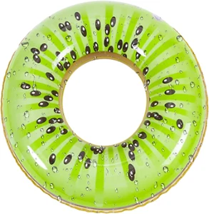 Fruit Pool Float | Watermelon Kiwi Orange Lime Swim Tube Raft, Fruit Inflatab... - Picture 1 of 14