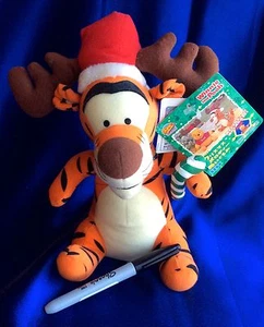 Peluche de tigre/tigre musical iluminado de 9,5" de Japón - envío gratuito - Imagen 1 de 1