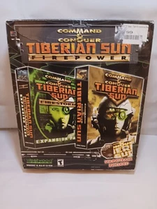 Command And Conquer Tiberian Sun Firepower PC Game Big Box Complete w Soundtrack - Picture 1 of 5