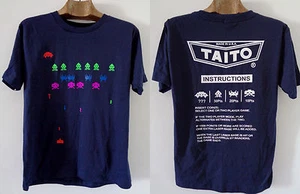 T-SHIRT SPACE INVADERS ATARI RETRO GAMING TAITO arcade machine - Picture 1 of 7