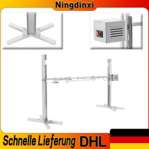 Elektrischer BBQ Rotisserie Spanferkelgrill Edelstahl Grillspieß mit Motor 30KG - Bild 1 von 18