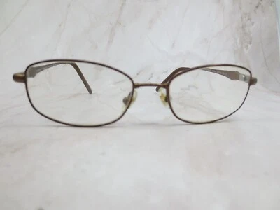 Easytwist Turboflex Eyeglasses Frame ET957 Unisex Brown Full Rim Oval 48-16-125 - Image 1 of 4