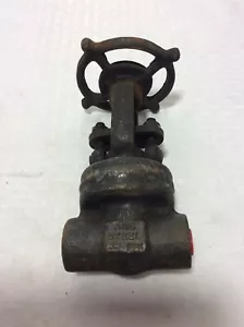 RP&C 1/4” NPT Steel Threaded Globe Valve Class 800 - Picture 1 of 5