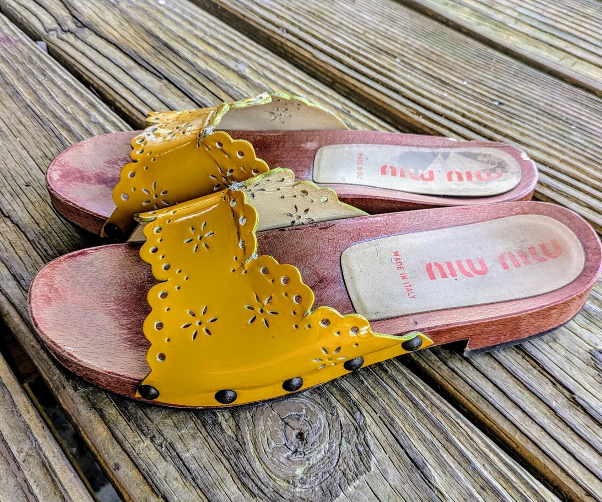 miumiu 花柄ミュール 36.5 imgrc0068718592.jpg