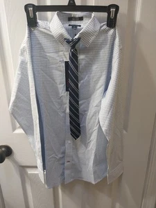 TOMMY HILFIGER BOYS SHIRT SND TIE- SIZE 14 NWT - Picture 1 of 3