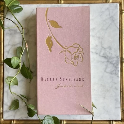 Barbara Streisand 1994 Just For The Record Audio Cassette Box Set Collection Foto 1 de 4