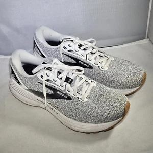 Brooks Adrenaline GTS 23 1203811B112 OREO White/Black Women 10 (Medium B) - Picture 1 of 7