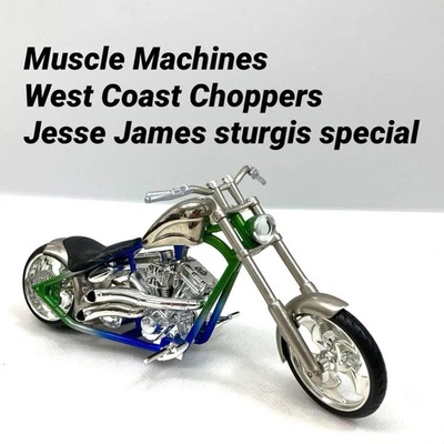 Wcc Jesse James Stargis Special Miniature Bike Metal Replica Model Collectible - Image 1 of 4