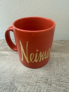 Taza de café Waechtersbach Neumann Marcus oro rojo hecha en Alemania - Imagen 1 de 14