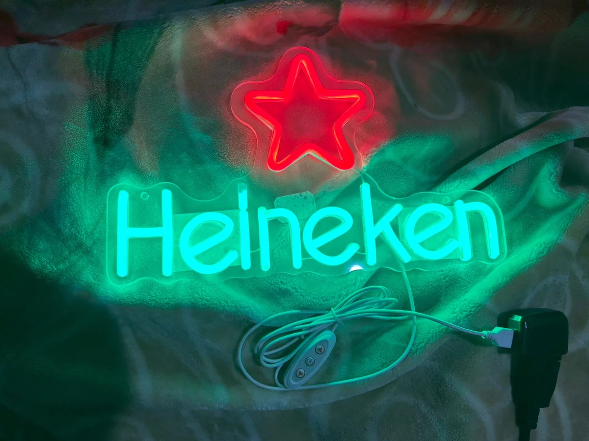 K♢964 Heineken 電光看板 希少品！！ K♢964 Heineken 電光看板 希少