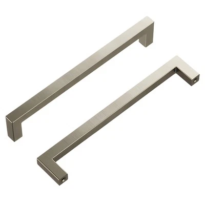 Hickory Hardware 6 5 16 Inch Stainless Steel Cabinet Pulls and Knobs Solid Metal - Image 1 of 4