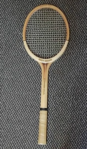 Antiker Tennisschläger aus Holz GREY HOUND, Vintage Dekor - Bild 1 von 13