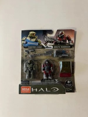 MEGA Construx Halo Infinite Master Chief vs Brute Warrior GNW38 Brand New Nice ! - Image 1 of 4