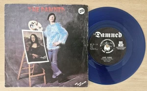 THE DAMNED - Love Song / Suicide / Noise Noise Noise RARE 7" BLUE VINYL - Picture 1 of 7