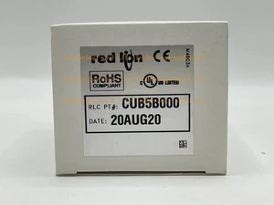 1pcs Red Lion CUB5B000 Miniature Electronic 8 Digit Dual Counter Free Shipping - Picture 1 of 5
