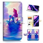 ( For iPhone 11 ) Wallet Flip Case Cover PB21517 Little Mermaid Ariel