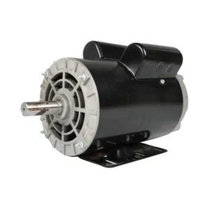 5 HP Compressor Duty Electric Motor 1 Phase 3450 RPM 56HZ Frame 7/8" Shaft 230V - Picture 1 of 13