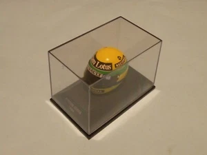 MINICHAMPS CASCO AYRTON SENNA ANNO 1986 NUOVO/NEW CON BOX SCALA 1:8 - Foto 1 di 3