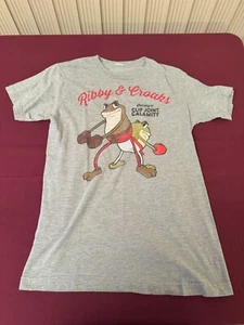 Cuphead T-Shirt, Ribby & Croaks, Clip Joint Calamity, Herren Small - Bild 1 von 2