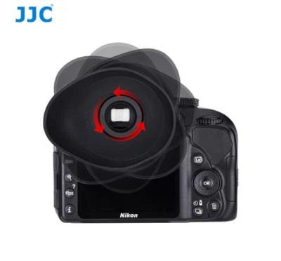 JJC Big Ergonomic Oval Soft Eyecup for Canon EOS 6D II 5D 800D 750D 80D 77D 60D - Image 1 of 4