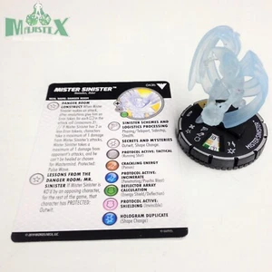 Heroclix X-Men: The Animated Series set Mister Sinister #043b Prime fig w/card! - Picture 1 of 1