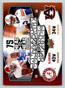 2011 Upper Deck Conference Clashes #CC6 Mark Ingram/Cam Newton (ref 196685) - Picture 1 of 2