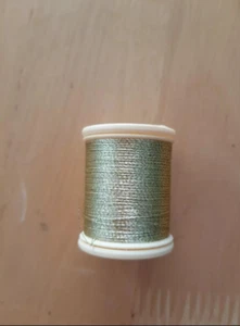 DMC Dark Gold Metallic Sewing Thread 40m (282) SPOOL - Picture 1 of 4