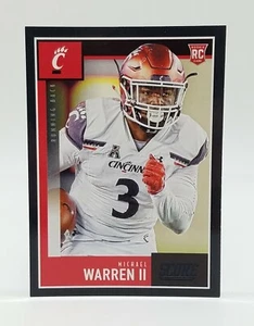 2020 Score Michael Warren II Black Parallel RC #389 Cincinnati 🔥🔥 - Bild 1 von 2