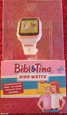 TECHNAXX Bibi&Tina Kinderuhr Silikon, 220 mm, Weiß/Rosa - Bild 1 von 4