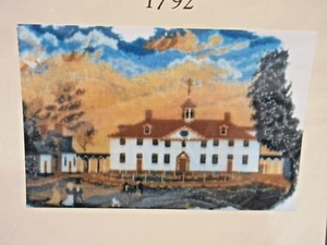 MOUNT VERNON WEST FRONT 1792 Counted Cross Stitch Kit - Picture 1 of 3