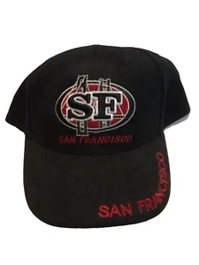 San Francisco Golden Gate Souvenir Adjustable Black Elite Baseball Hat Cap - Picture 1 of 5