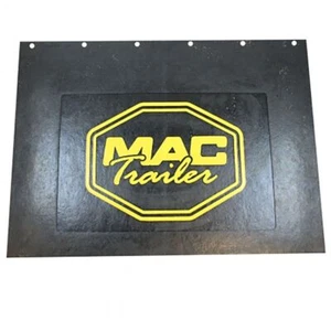 Heavy Duty 32" x 44" x 1/2" MAC Trailer 22353244 Black & Yellow Center Mud Flap - Picture 1 of 1