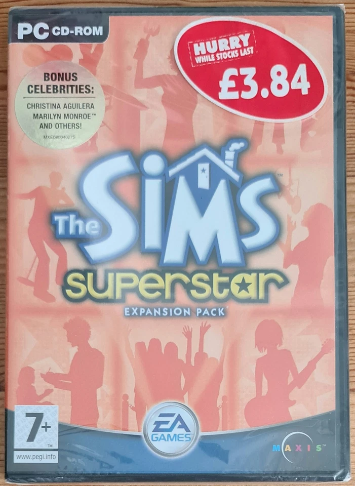 The Sims Superstar PC Windows 2003 New/Factory Sealed  - Image 1 of 1
