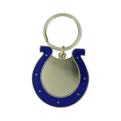 Indianapolis Colts - NFL Football Licensed Metal Diecut LARGE Logo Keychain - Image 1 of 1