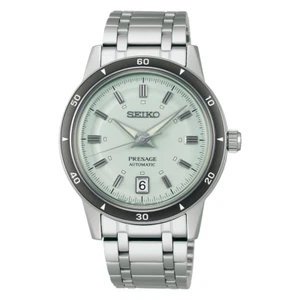 Seiko Presage 60's Style Stainless Steel 39.5 MM Automatic Watch SRPL71J1 - Picture 1 of 1
