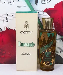 Emeraude Bath Oil 2.0 Oz. By Coty. Vintage. - Picture 1 of 1