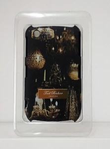 new TED BAKER London hard case for Blackberry Curve phone,black&gold,plastic - Photo 1/15