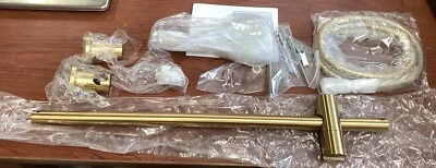 NEW Moen 3868EPBG EcoPerformance Handheld Shower W/24''SlideBar Brushed Gold B13 - Image 1 of 3