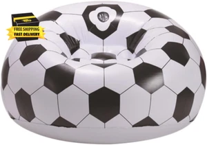 Cartoon Style Inflatable Folding Chair,Football Match Featured Inflatable Sofa,A - Picture 1 of 6