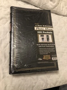 Pioneer Photo Albums BONDED LEATHER LOT OF 2 400 Pockets Total ACID FREE NEW - Picture 1 of 9