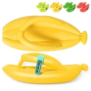 Weiche Bananenform Hausschuhe dicke Sohle rutschfeste Sandalen Bad Strand Unisex - Bild 1 von 16